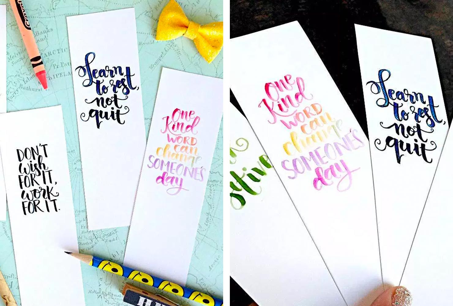 birthday gift ideas handcrafted bookmarks