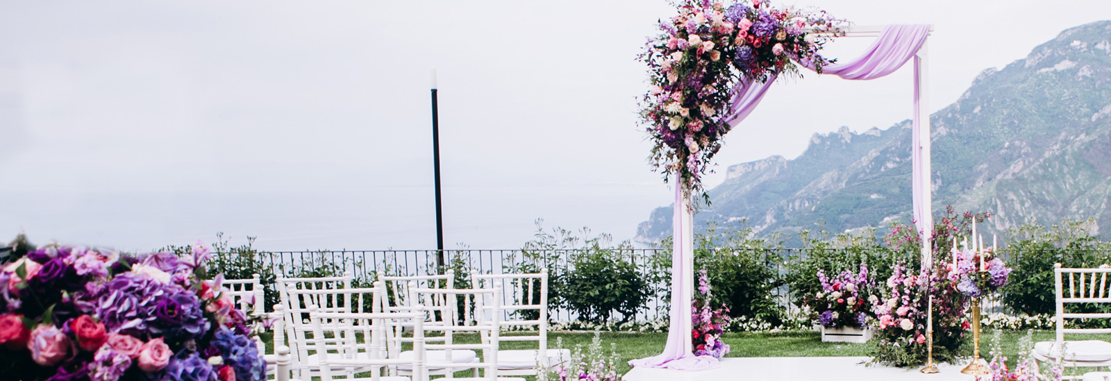 30 + способов спланировать потрясающую пурпурно-серую свадьбу