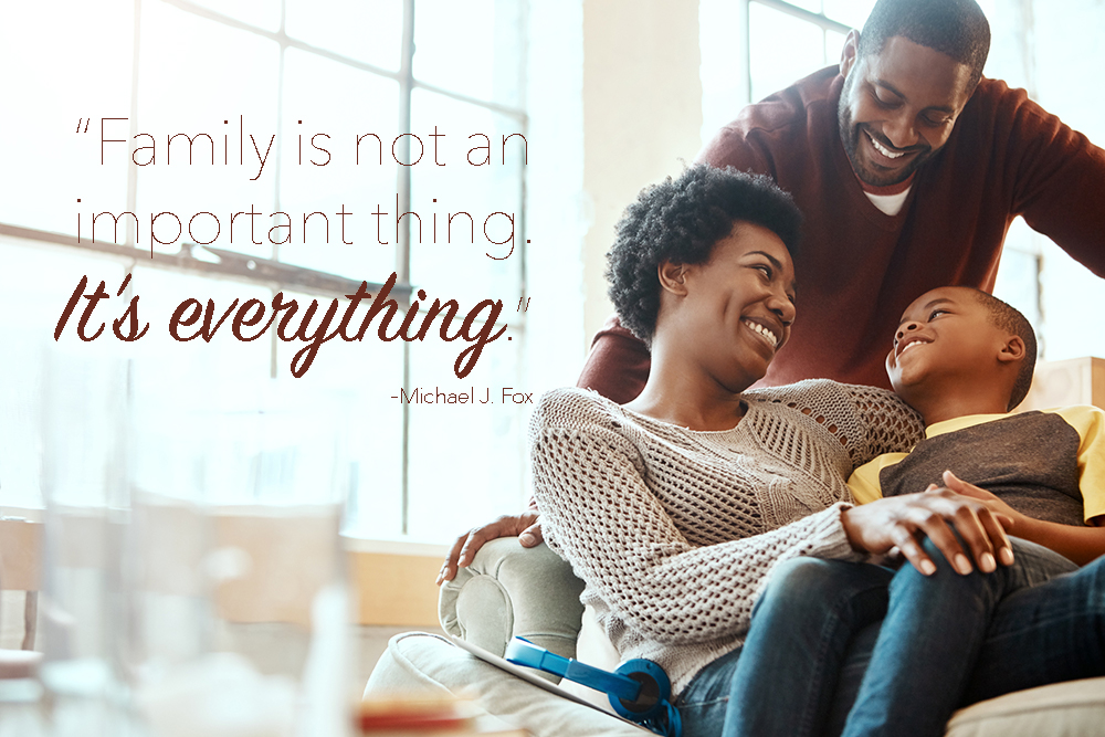 family isn't an important thing, family is everything quote