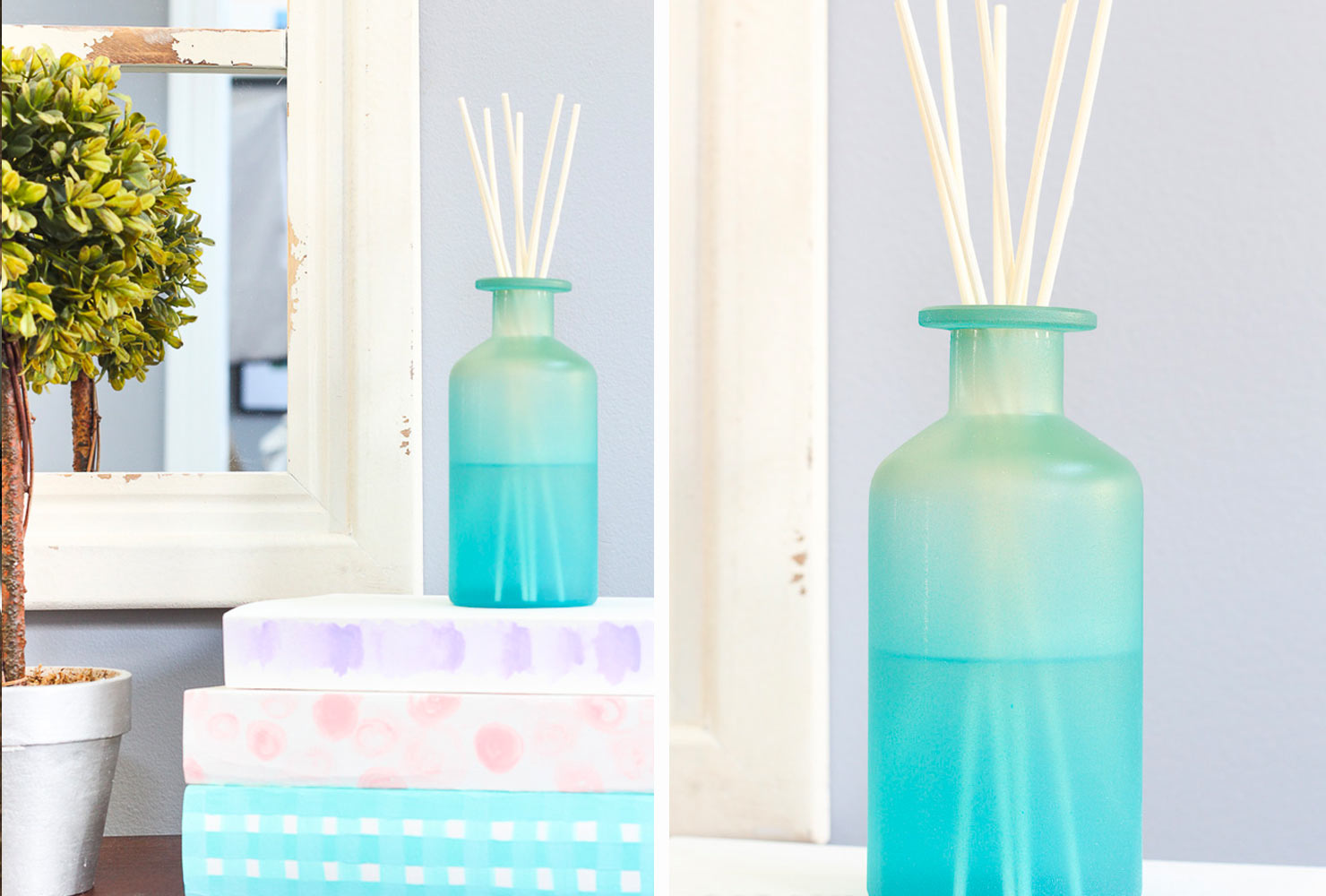 new mom gift ideas diy reed diffuser