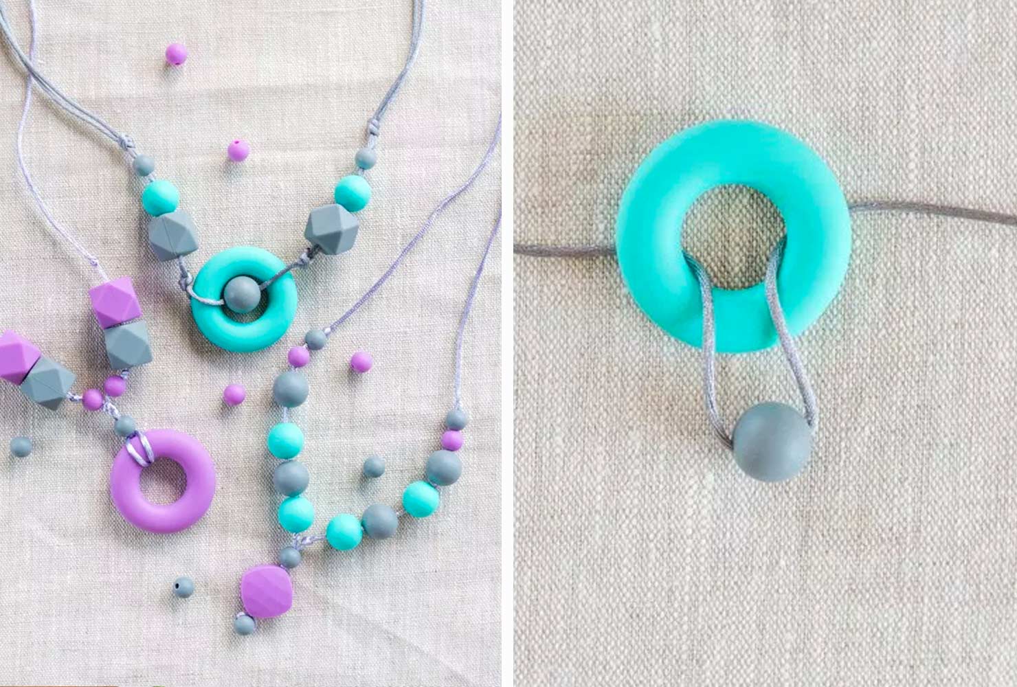 new mom gift ideas diy silicone teething necklace