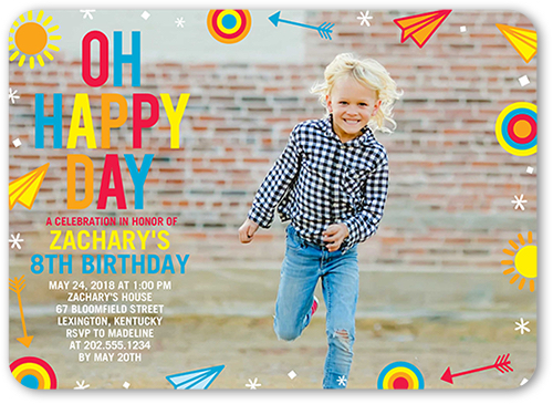 a fun boys birthday party invitation with perfect birthday invitation wording for kids