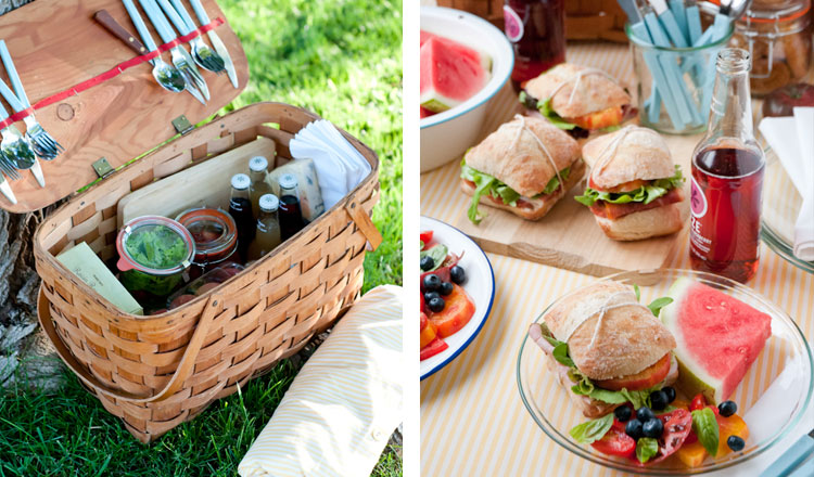 10th wedding anniversary gift ideas picnic basket