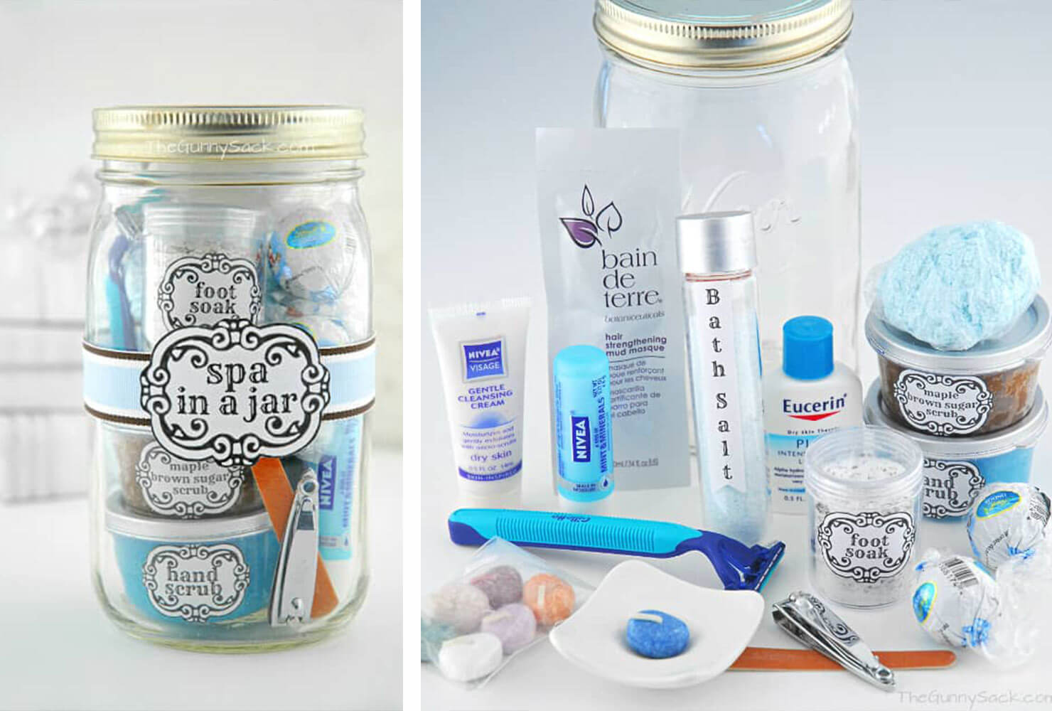 family gift ideas spa in a jar 