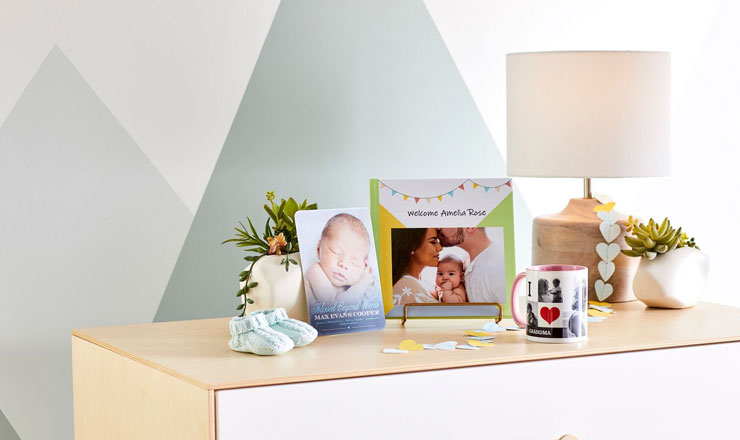 gift for parents easel photo display