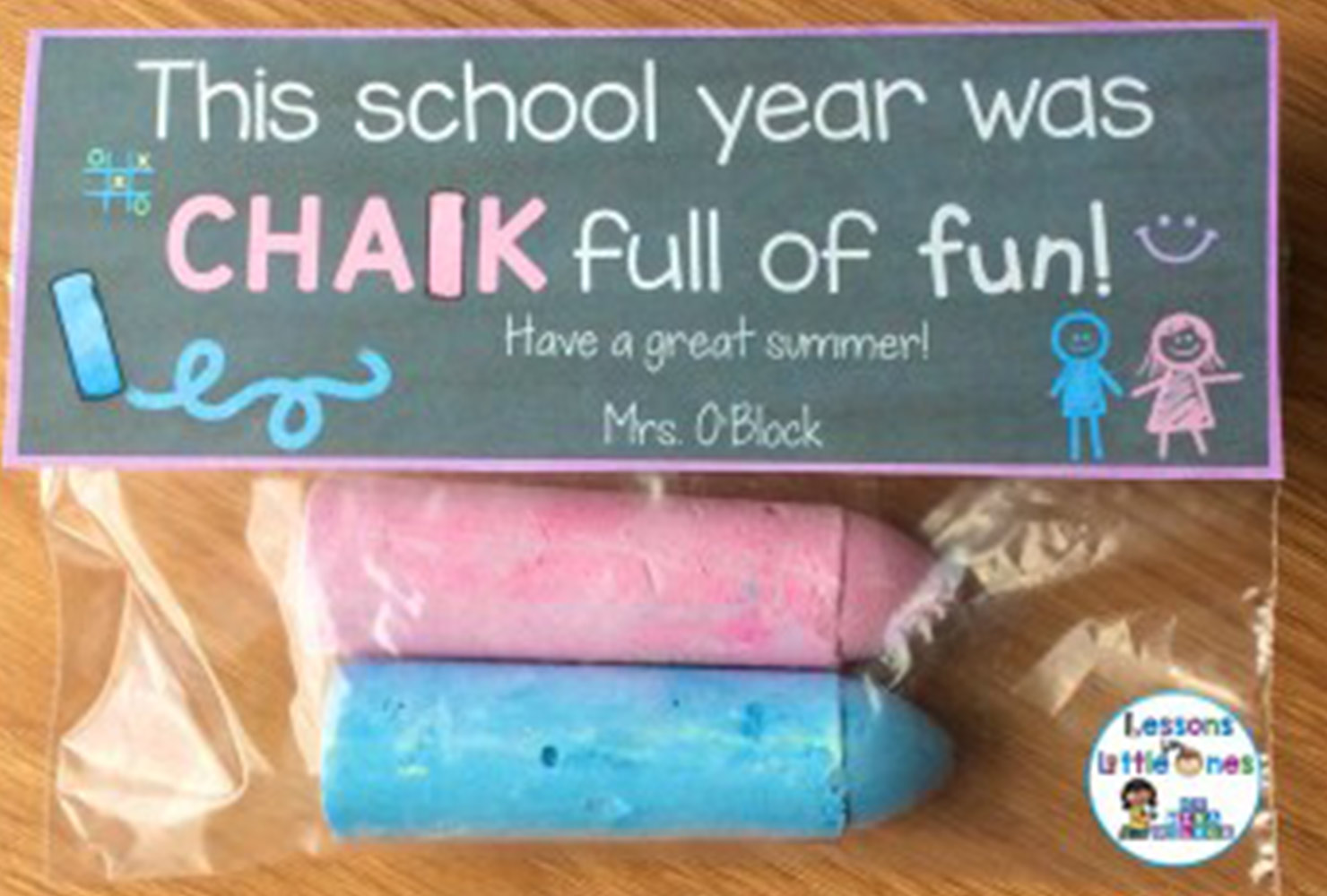 kindergarten graduation ideas chalk 