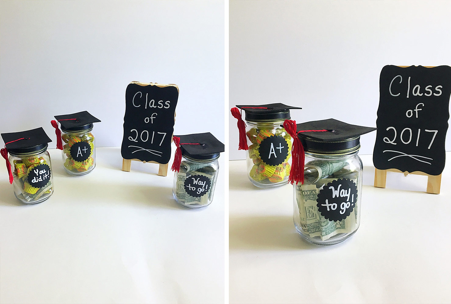 kindergarten graduation ideas mason jars 