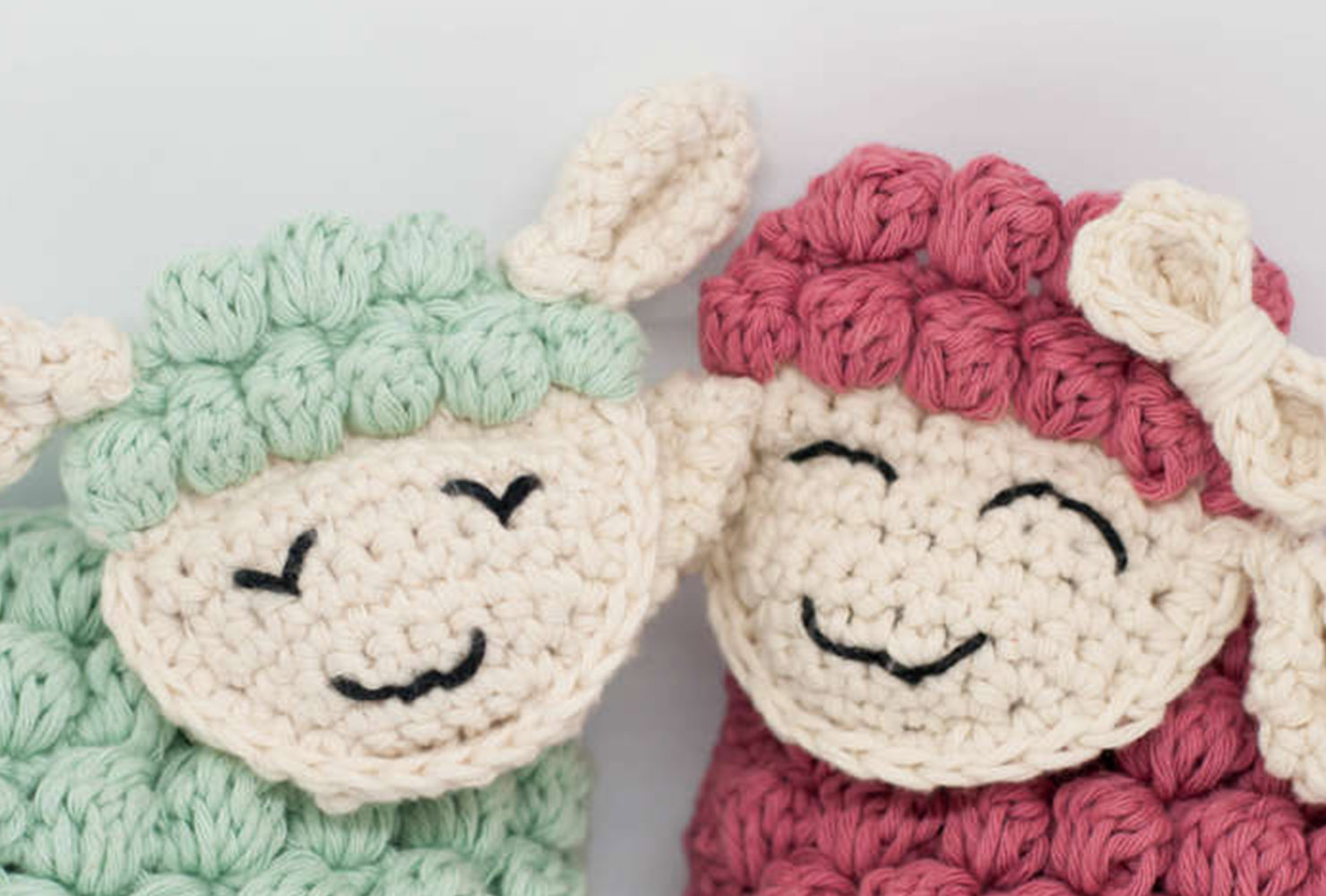 baby gifts girls crochet toy sheep 