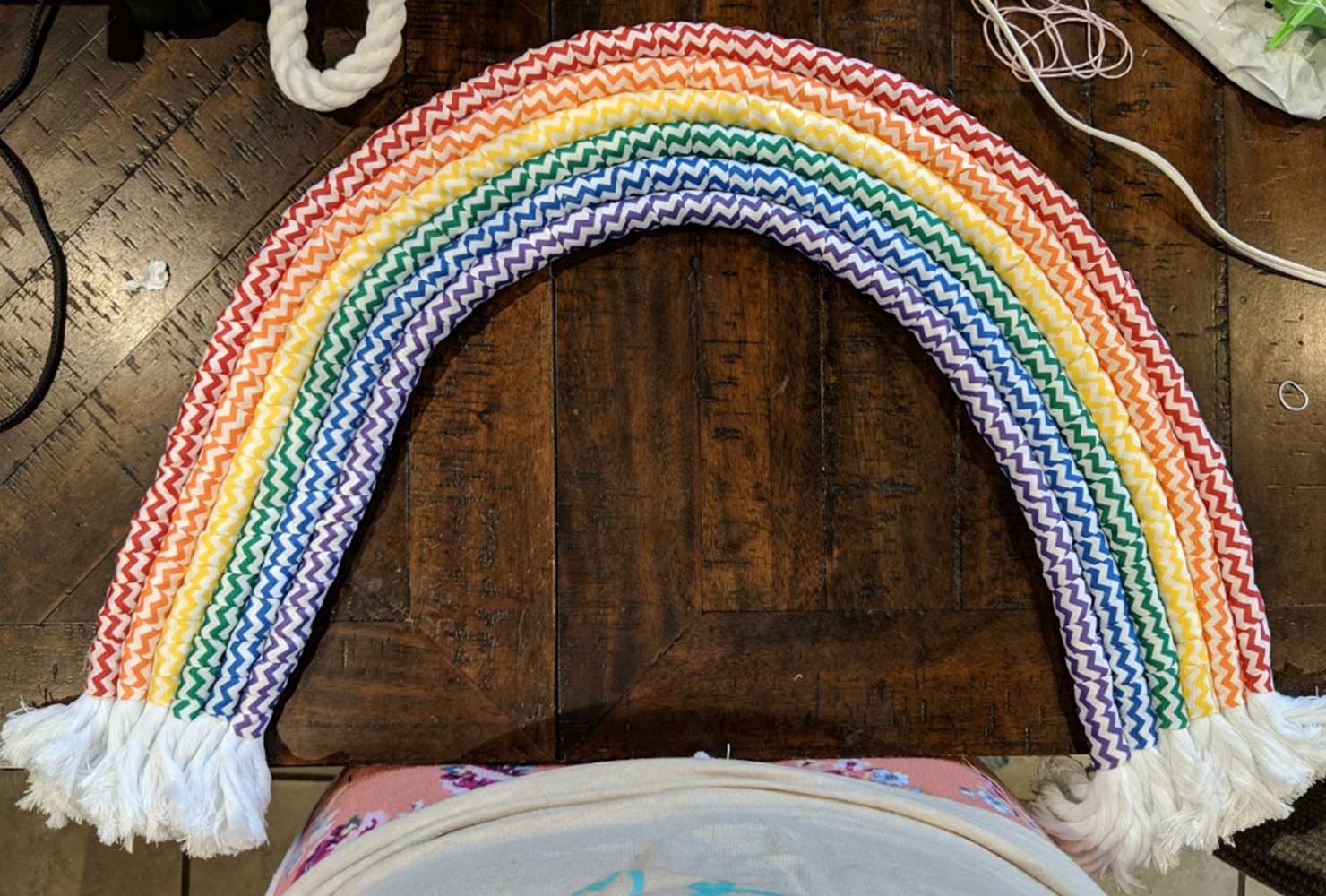 baby gifts girls diy rainbow 