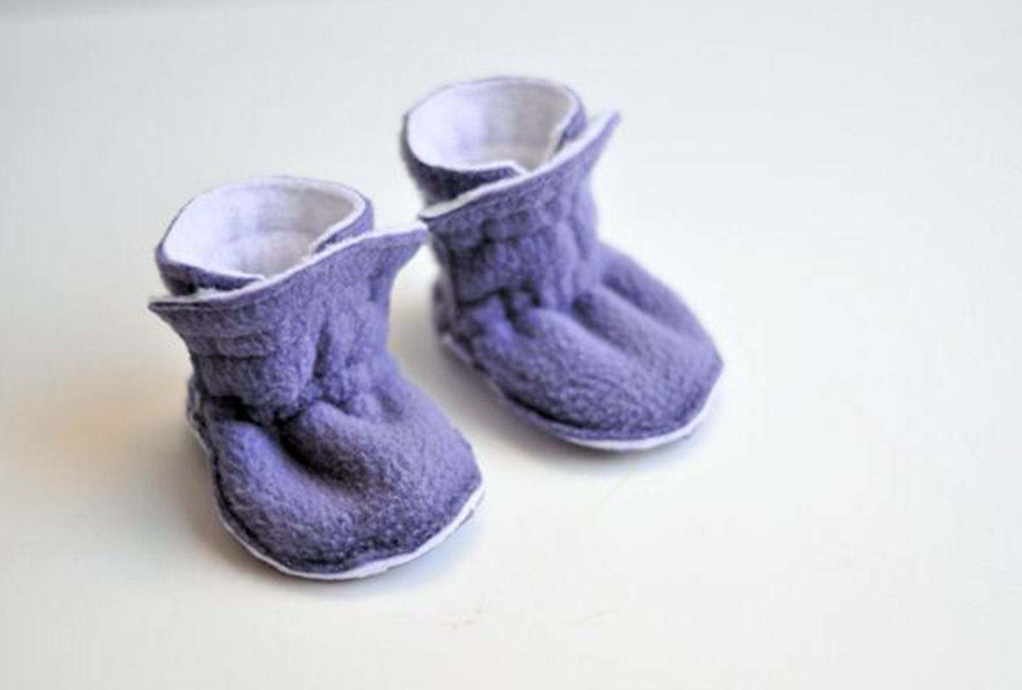 baby gifts girls fleece booties 
