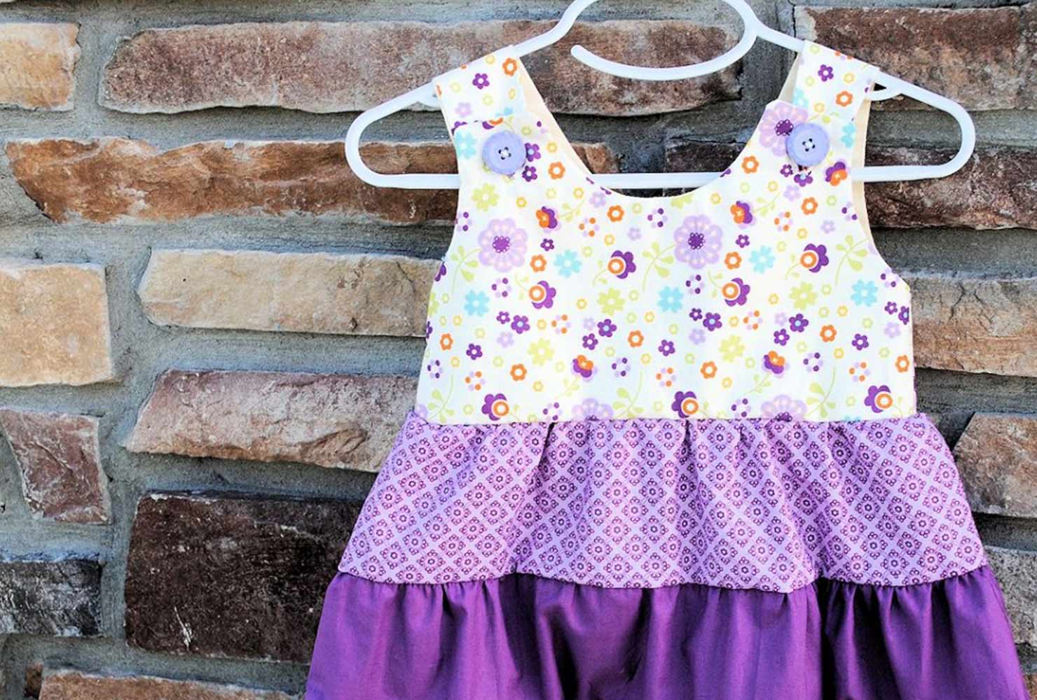 baby gifts girls ruffled dress 