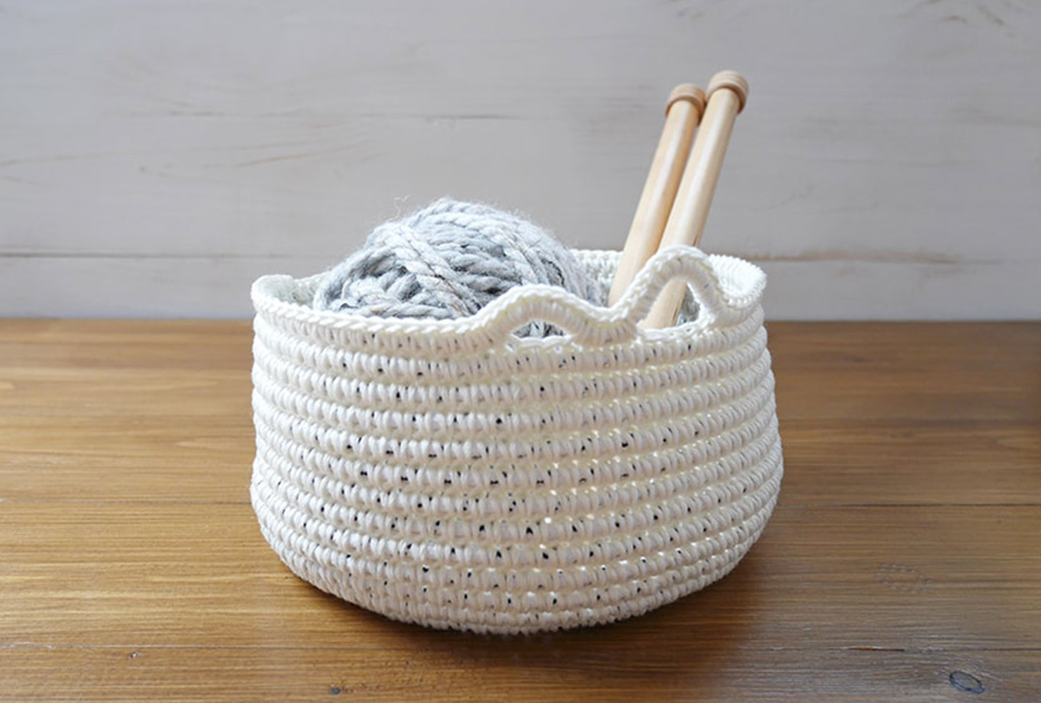 20 gift ideas crochet basket 