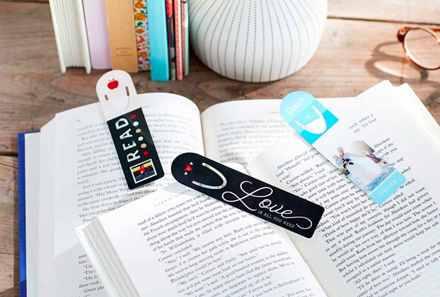 20 dollar gift ideas personalized book mark.