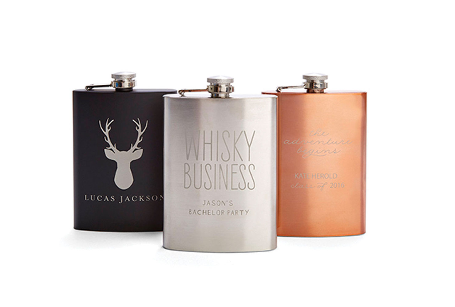 20 dollar gift ideas personalized flask 