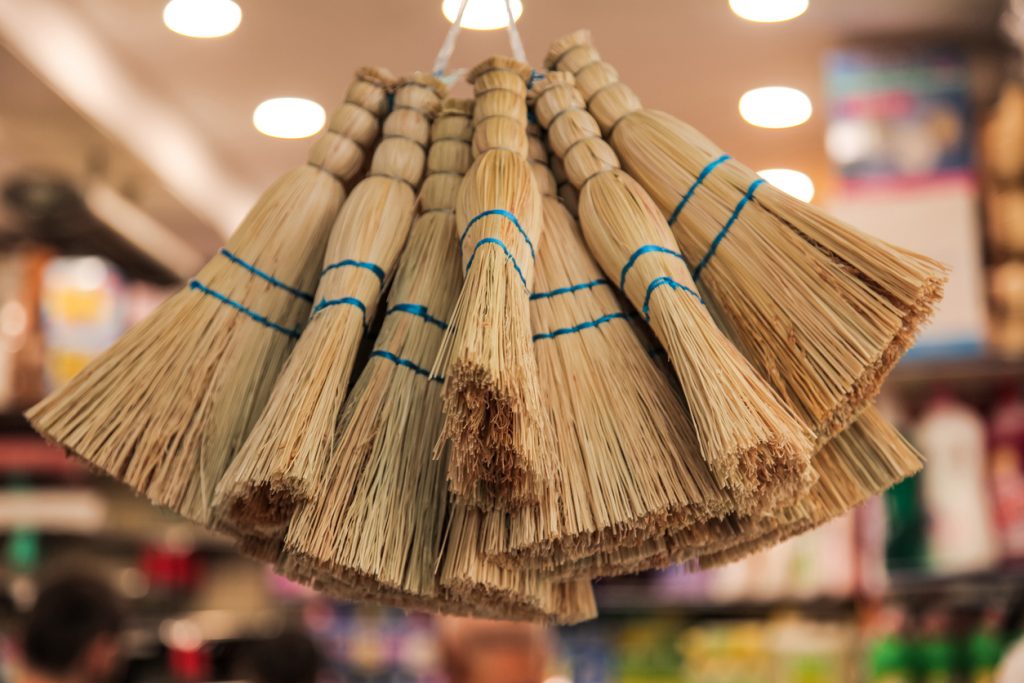 Broom made from Heath.