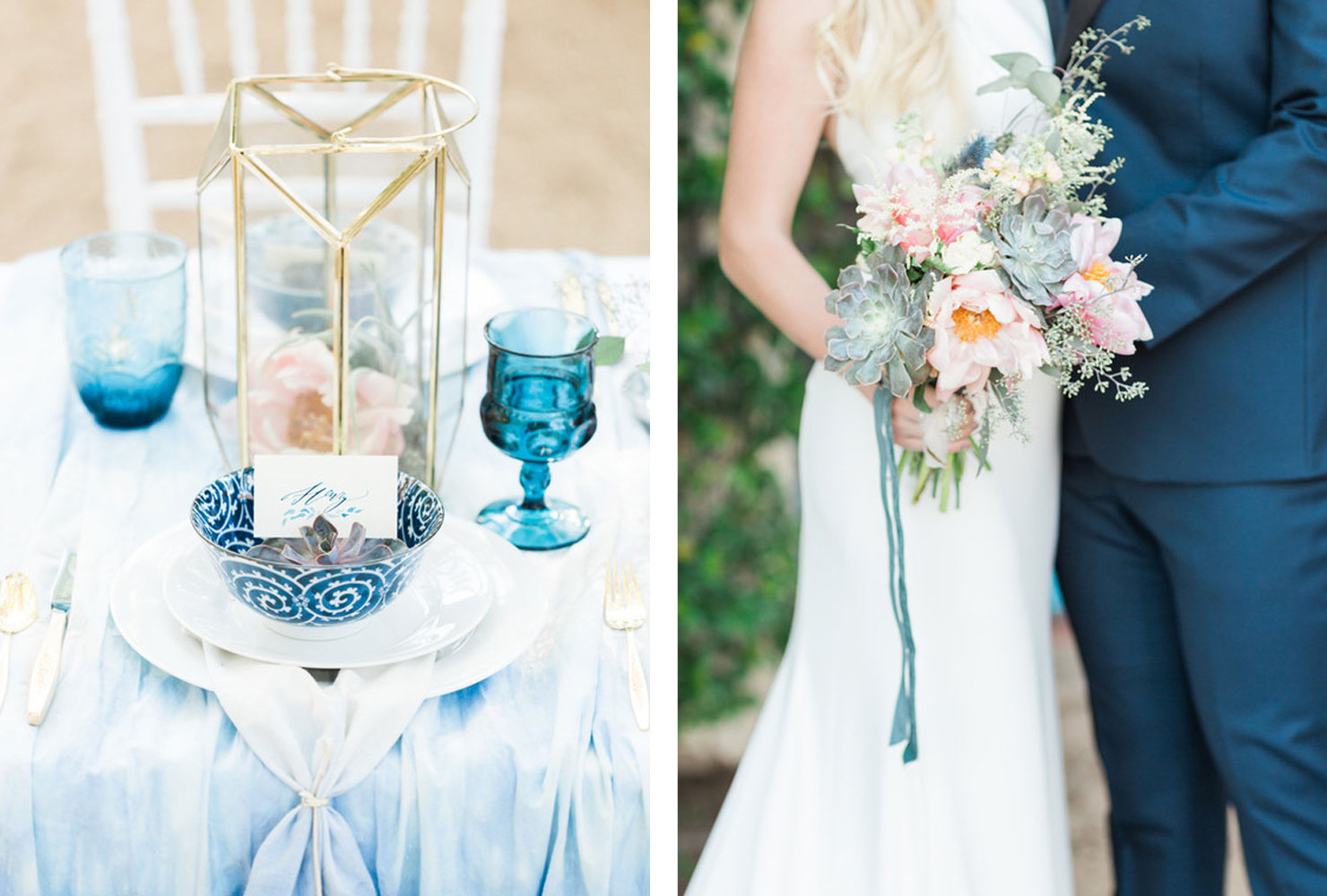 navy blue and coral wedding ideas indigo decor