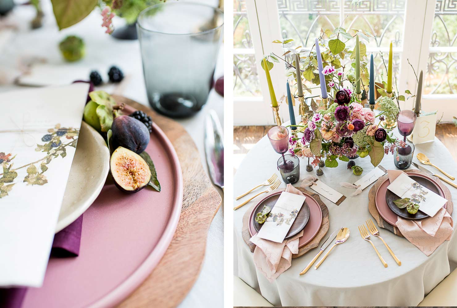 pink and black wedding bounty of spring