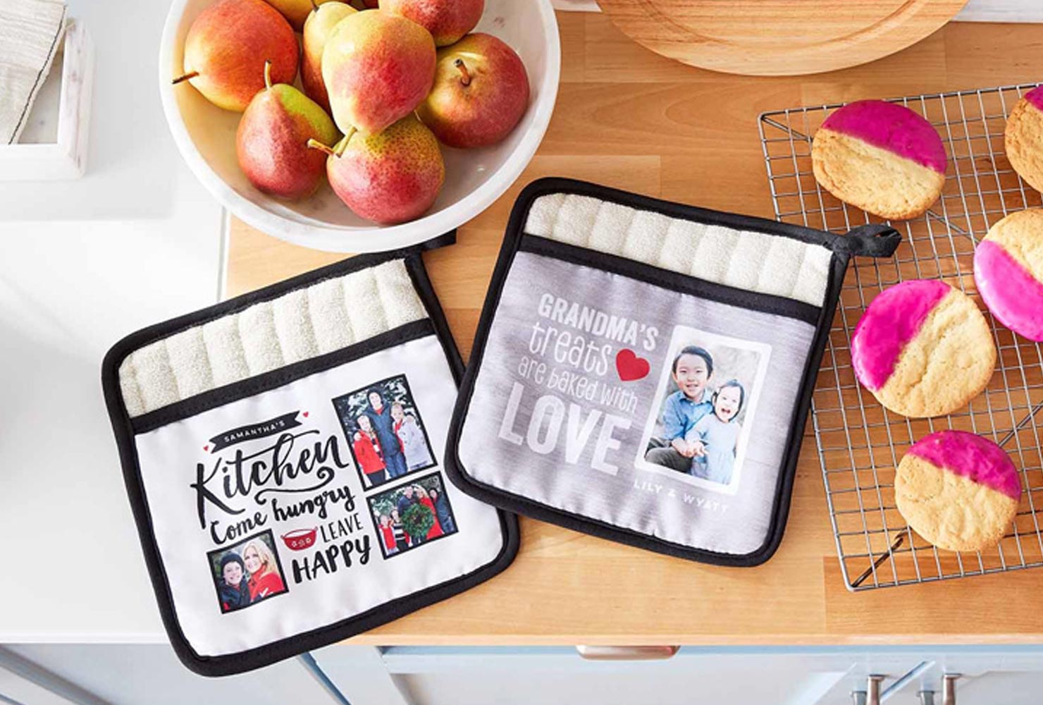christmas gift ideas for friends personalized potholder.