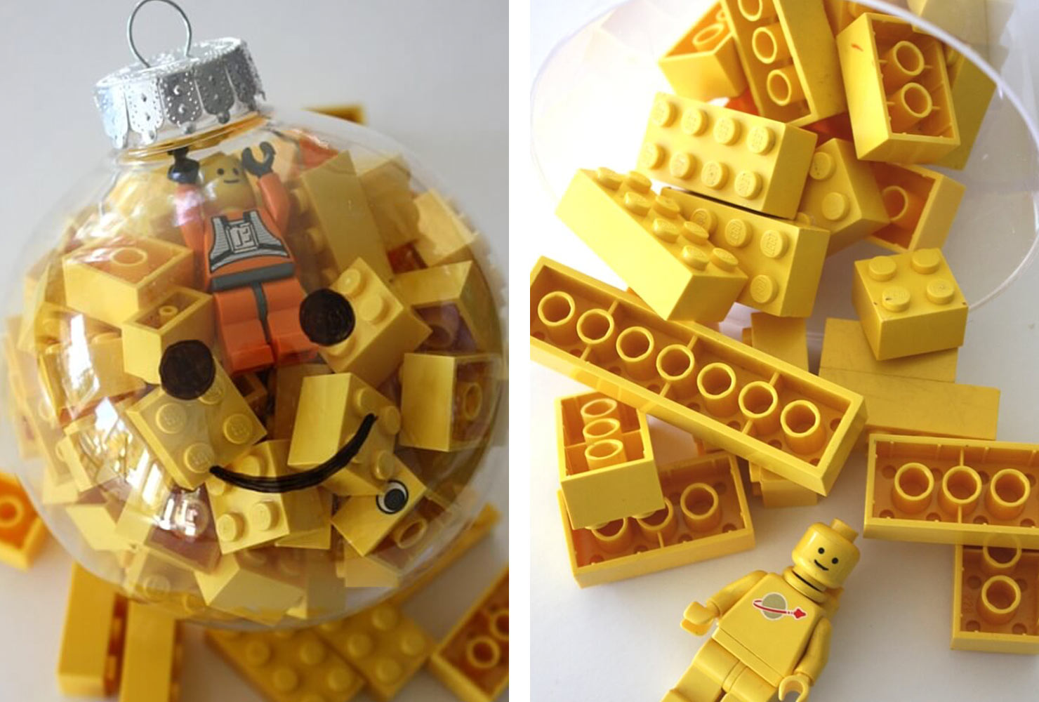 Kids yellow legos.