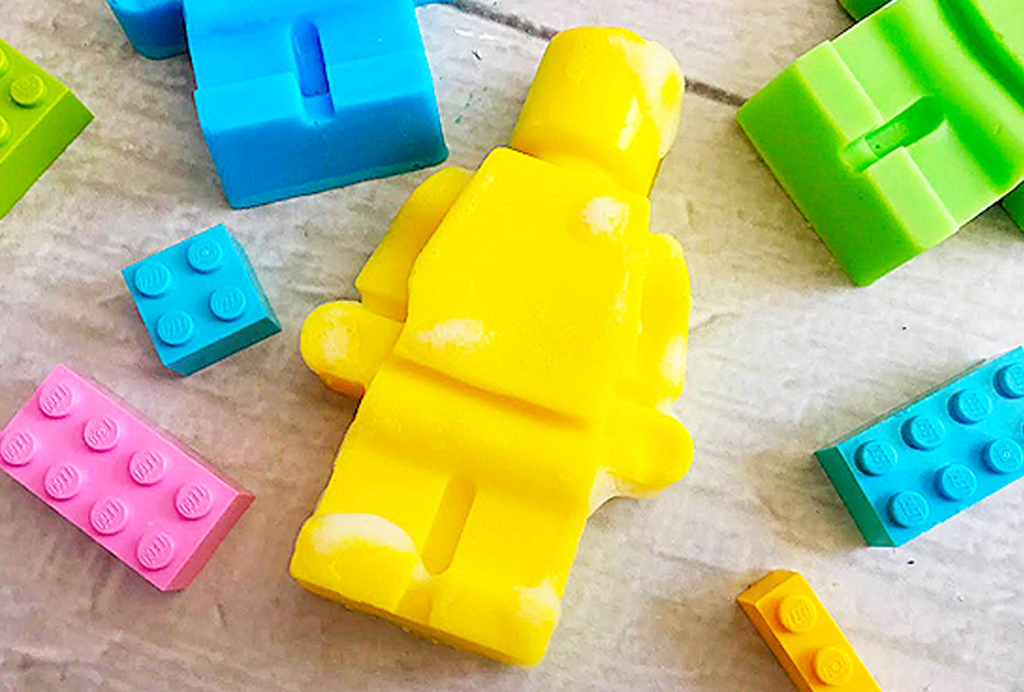 Lego soap.