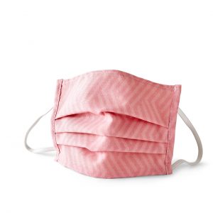 Pink Geo Cloth Face Mask