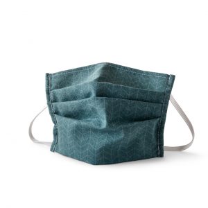 Teal Geo Cloth Face Mask