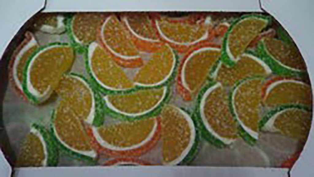 Мармелад "Апельсиновые и лимонные дольки"